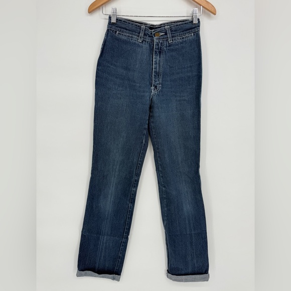 Vintage Wild Oats Embroidered Jeans Size 9 - Picture 2 of 6